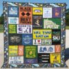 Ski Quilt Blanket  Quilt